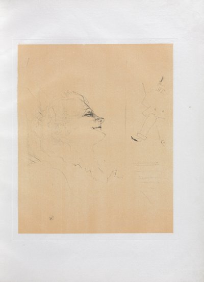 Yvette Guilbert-Englische Serie: Pessima, 1898 von Henri de Toulouse Lautrec