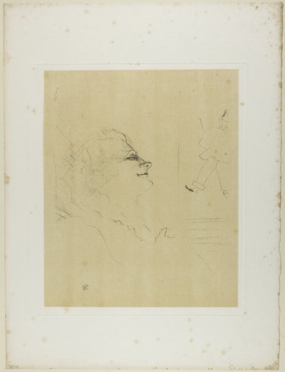 Yvette Guilbert—Pessima, aus Yvette Guilbert von Henri de Toulouse Lautrec