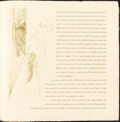 Yvette Guilbert von Henri de Toulouse Lautrec