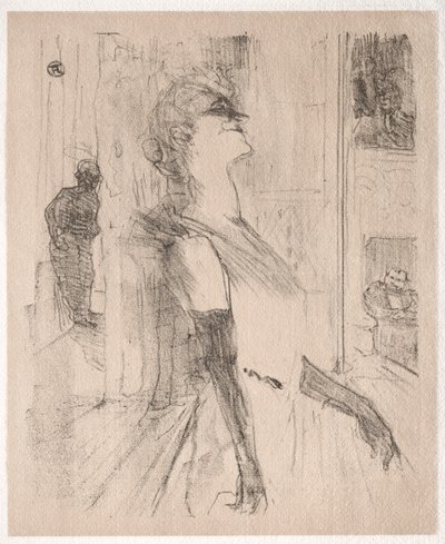 Yvette Guilbert: Auf der Bühne von Henri de Toulouse Lautrec
