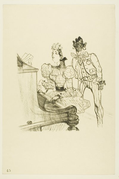 Zamboula-Polka von Henri de Toulouse Lautrec