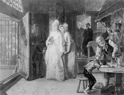 Mrs Fry besucht das Newgate-Gefängnis, 1893 von Henrietta Mary Ward