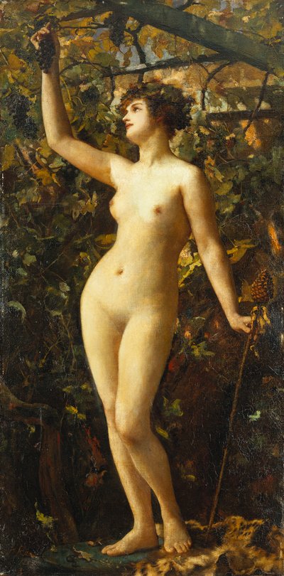 Eine Bacchantin, 1885 von Henrietta Rae