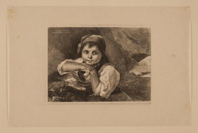 Ein Bauernmädchen von Henrik Arnold Hamilkar Sørensen