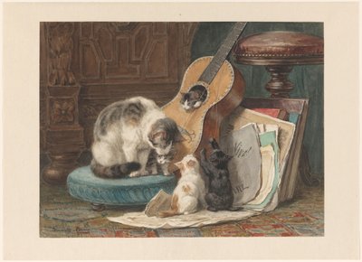 Die Musiker von Henriëtte Ronner