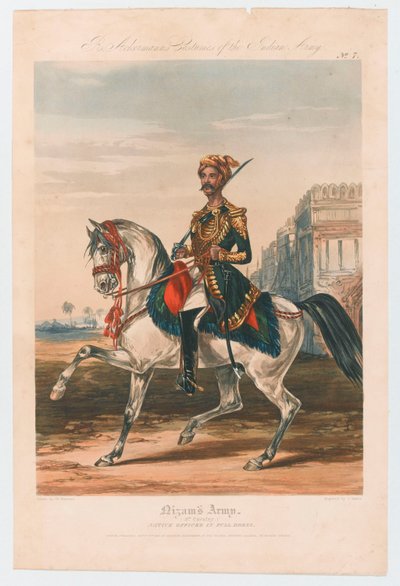 Armee des Nizam von Henry (after) Martens