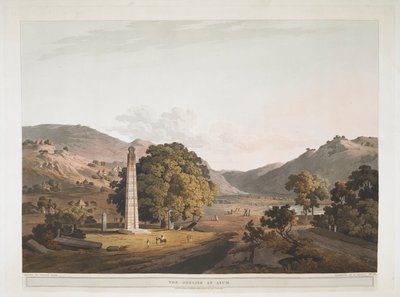 Der Obelisk von Axum von Henry (after) Salt