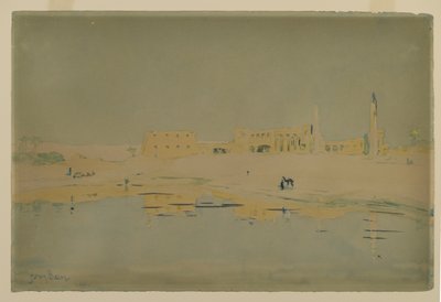 Ruinen von Luxor von Henry Bacon