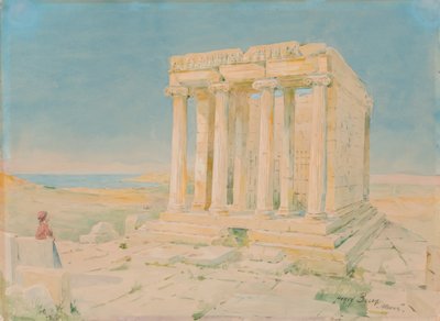 Tempel der Nike Apteros, n.d. von Henry Bacon