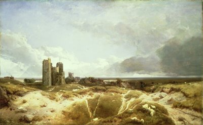 Orford Castle, 1856 von Henry Bright