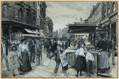 Der Alte Marktplatz von Henry Edward Tidmarsh