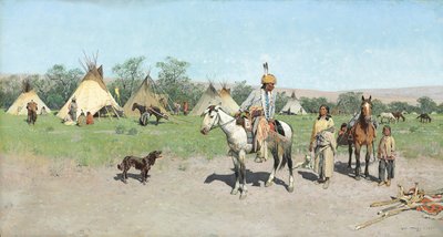 Auf neuen Weiden, 1895 von Henry Francois Farny