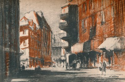 Diese fremdartig aussehenden Straßen, ca. 1927 von Henry Franks Waring