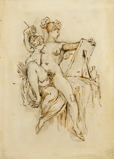 Sapphische Liebe von Johann Heinrich Füssli