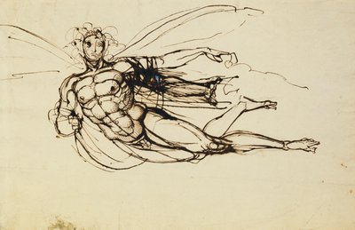 Satan von Johann Heinrich Füssli