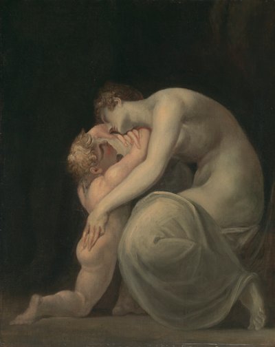 Tekemessa und Eurysakes von Johann Heinrich Füssli