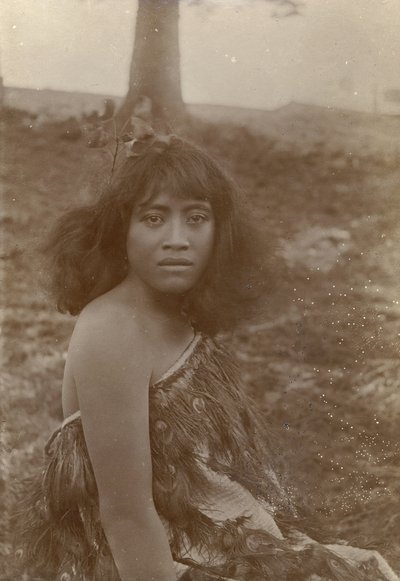 Maori-Studie, ca. 1910 von Henry Gaze