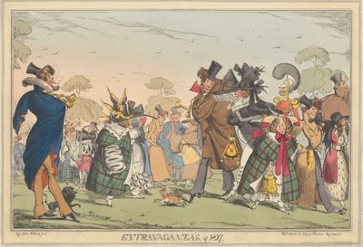Extravaganz von 1827 von Henry Heath