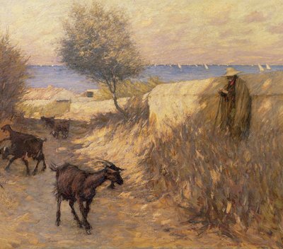 Provenzalische Gasse, Martigues von Henry Herbert La Thangue