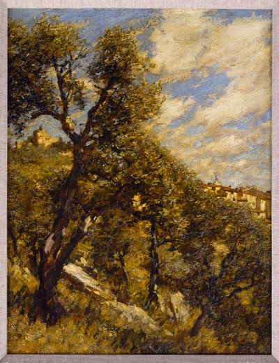 Frühling in der Provence von Henry Herbert La Thangue