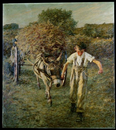 Der Heuwagen, ca. 1889 von Henry Herbert La Thangue