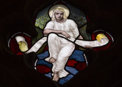 Vierpass-Tracery-Engel von Henry Holiday