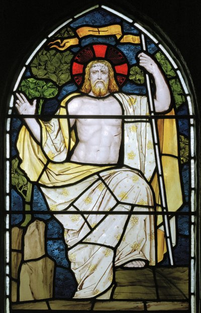 Der auferstandene Christus, ca. 1875 von Henry Holiday