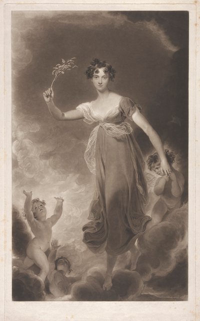 Lady Leicester als Hoffnung von Henry Hoppner Meyer