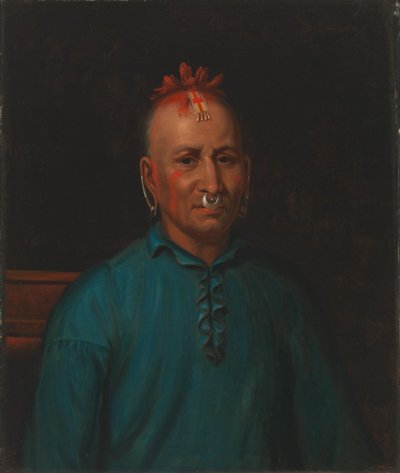 Kish-Kallo-Wa Familie Algonquian-Stamm Shawnee, 1832-1833 von Henry Inman