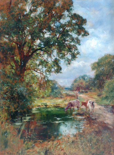 Der Trinkteich von Henry John Yeend King