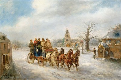 Der Uxbridge-Coach bei Hillingdon von Henry Jones