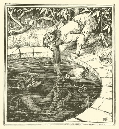 König Kojata (Gravur) von Henry Justice Ford