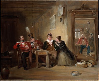 Der Rekrut, um 1830 von Henry Liverseege