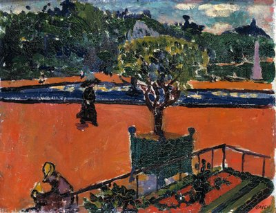 Im Jardin du Luxembourg von Henry Lyman Saÿen