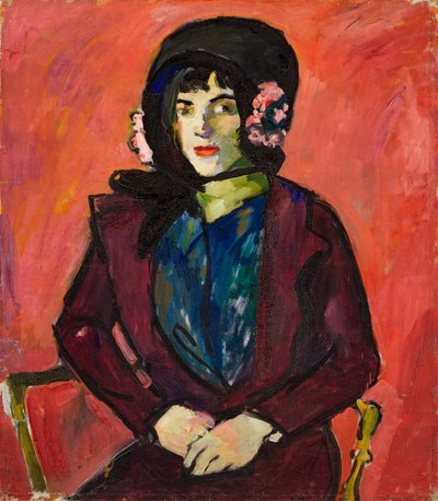 Porträt eines Mädchens, 1909-1914 von Henry Lyman Saÿen
