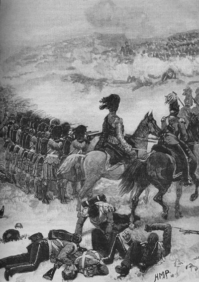 Die Highlander bei der Alma, ca. 1890 von Henry Marriott Paget