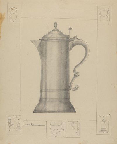 Zinnkrug von Henry Meyers