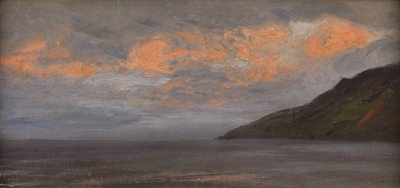 Sonnenuntergang an der Küste von Henry Moore