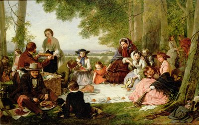 Ein Picknick, 1857 von Henry Nelson ONeil
