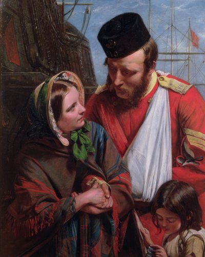 Wieder zu Hause, 1858 (Paar von 146061) von Henry Nelson O