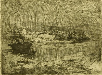 Gekenterte Fischerboote, Bretagne von Henry Ossawa Tanner