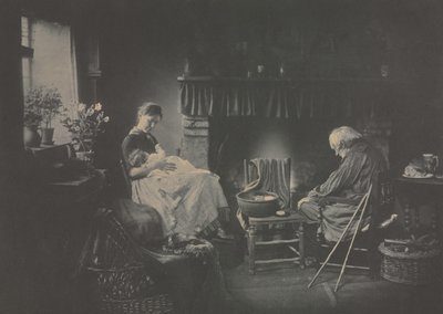 Morgen- und Abenddämmerung von Henry Peach Robinson