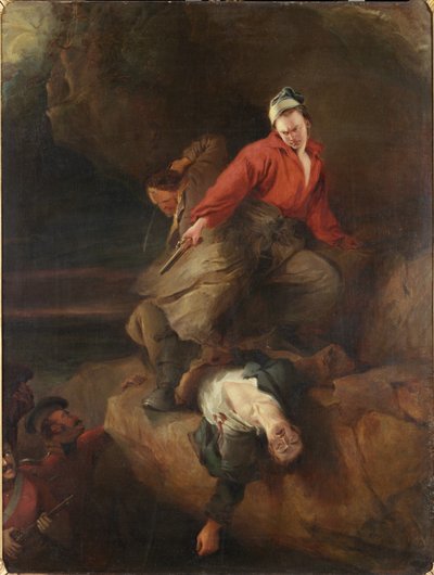 Schmuggler angegriffen von Henry Perlee Parker