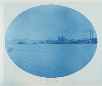Anlegestelle in La Crosse, Wis. von Henry Peter Bosse