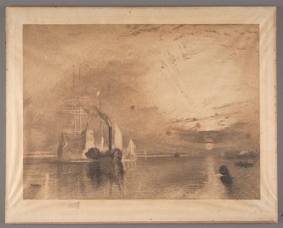 Die kämpfende Téméraire von Henry Robert Robertson
