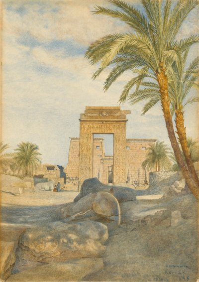 Der Tempel von Karnak von Henry Roderick Newman