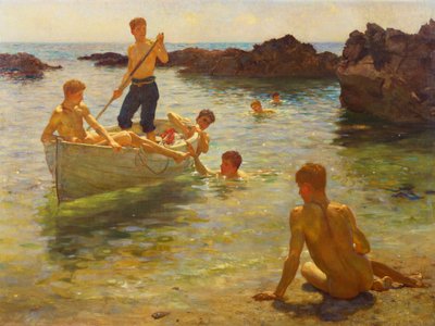 Morgenglanz, 1922 von Henry Scott Tuke