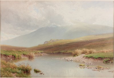 Gebirgige Landschaft, Ende des 19. Jahrhunderts von Henry Sutton Palmer