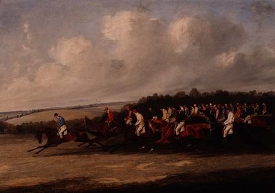 Start des Derbys von Henry Thomas Alken