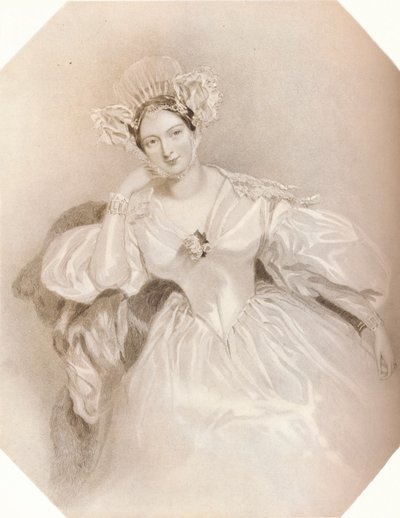 Marguerite Gräfin von Blessington, um 1834 von Henry Thomas Ryall